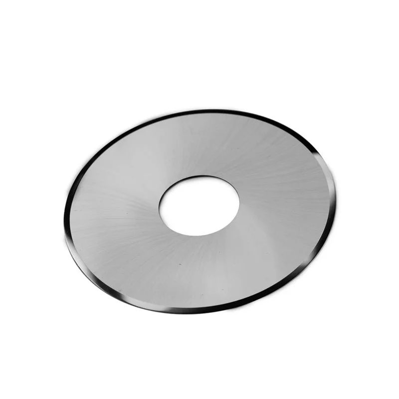 Faca circular de carboneto 22MAX326-1 com lâmina de corte de haste de filtro de cigarro de prata