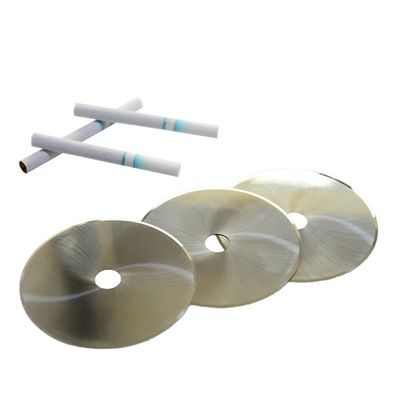 Lâmina de faca circular completa HRA89 do cigarro 0.3mm do carboneto para a máquina de fabricação de cigarros de Hauni