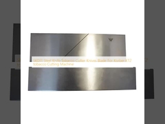 SKD11 faca de aço cortador de tabaco facas lâmina para Korber KT2 máquina de corte de tabaco
