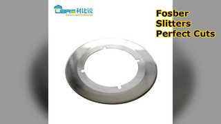 Corte de precisão das lâminas cortadoras de carboneto Fosber